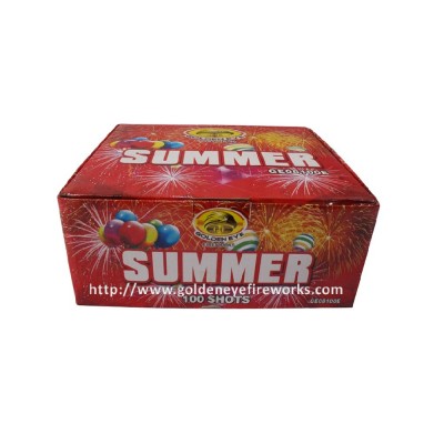  Kembang Api Summer Cake 0.8 Inch 100 Shots - GE08100E